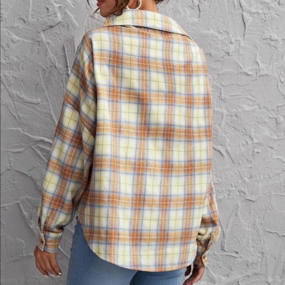 ✨ SOLD ✨ SHEIN | Drop Shoulder Oversized Blouse - Picture 2 of 4